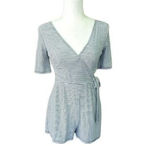 One Clothing - Black & White Romper‎